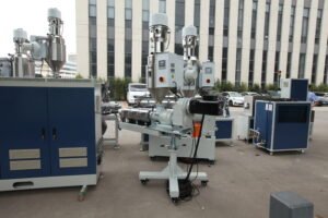 Five-layer cosmetic tube extrusion machine for LDPE co-extrusion production