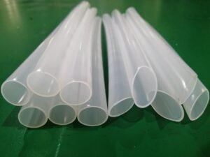 Five-layer LDPE cosmetic tube sample produced by co-extrusion line