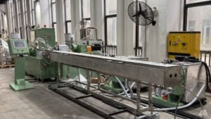 4-meter stainless steel cooling tank for optical fiber extrusion line