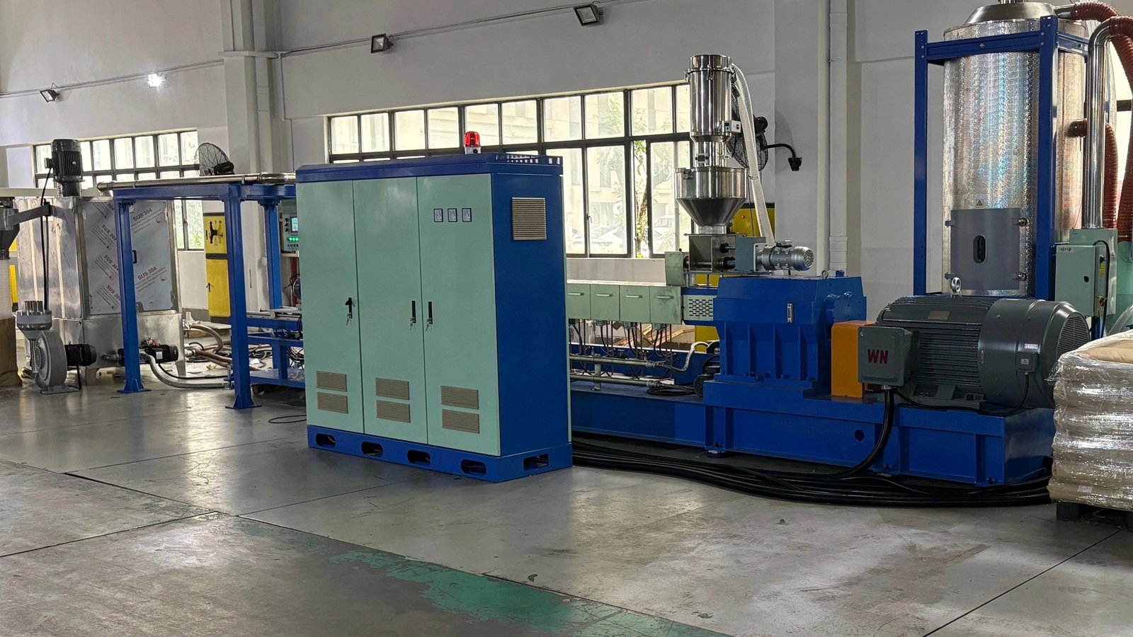 Plastic Recycling and Pelletizing Production Line for Waste Plastic Processing