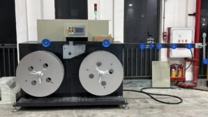 Haul-off unit for precision PE micro-tube extrusion line