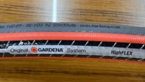 Fiber-reinforced hose