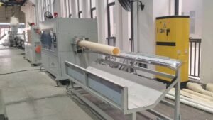 ABS pipe extrusion haul-off machine for stable plastic pipe production